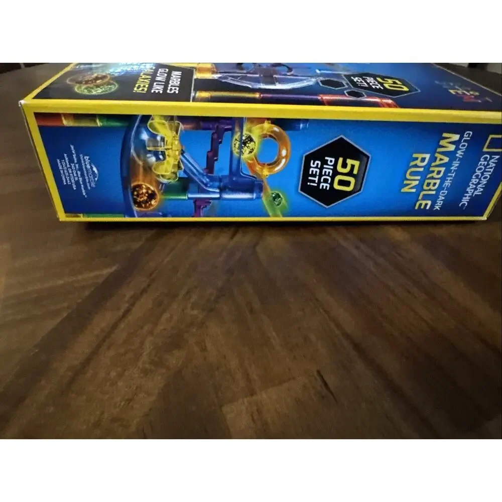 National Geographic Glow-In-The-Dark Marble Run